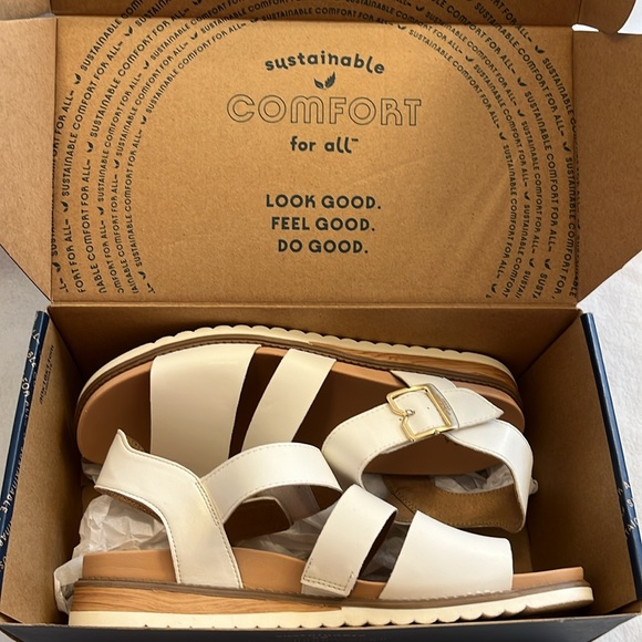 Dr Scholl’s white wedge sandle - Picture 10 of 12